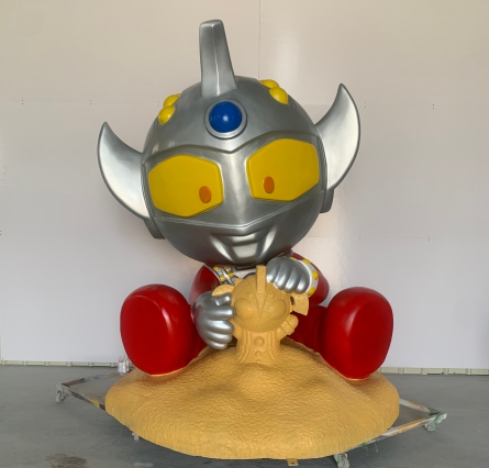 trade show display mascot fiberglass sculpture