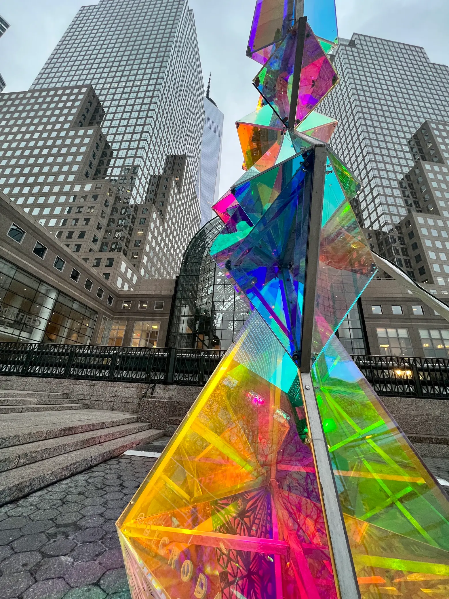 Iridescent Fiberglass Sculpture USA Public Art