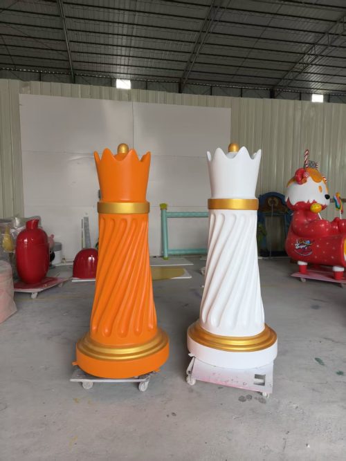 corporate branding mascot fiberglass sculpture