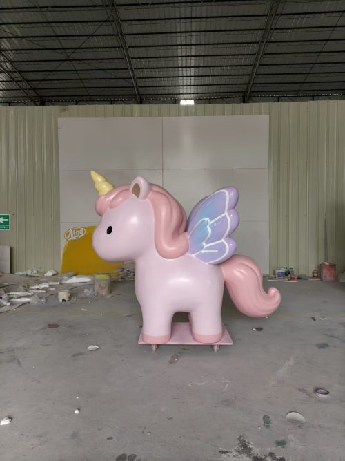 shopping festival promotion mascot fiberglass sculpture