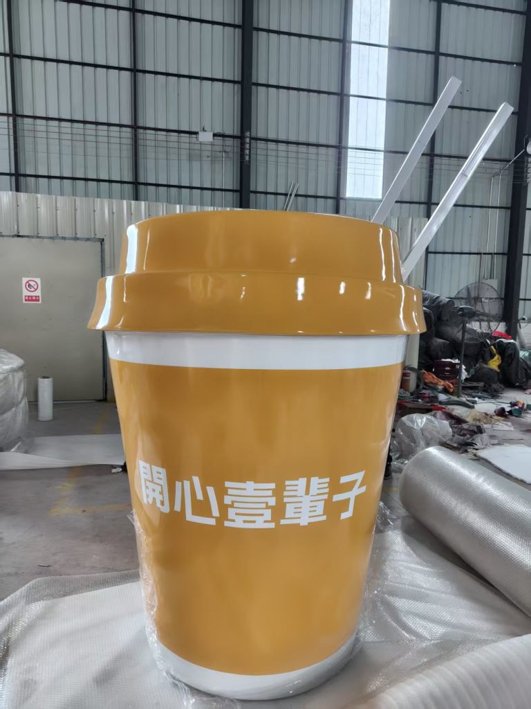 outdoor promotion custom advertising displays fiberglass sculpture