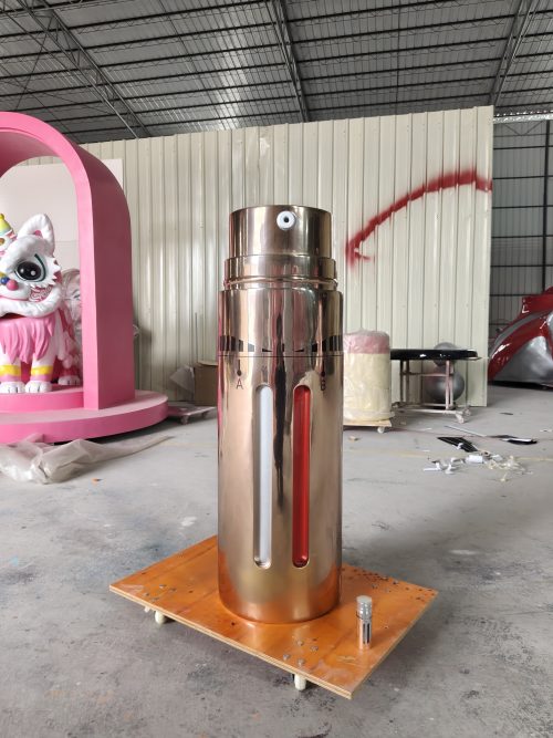 brand launch custom advertising displays fiberglass sculpture