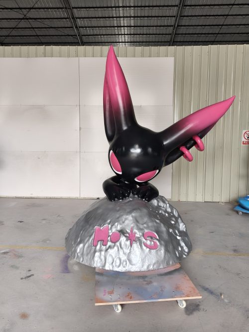 brand promotion roadshow mascot fiberglass sculpture display