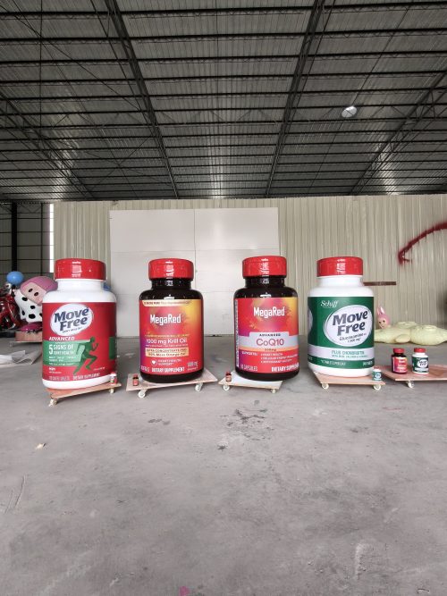 retail promotion custom advertising displays fiberglass sculpture