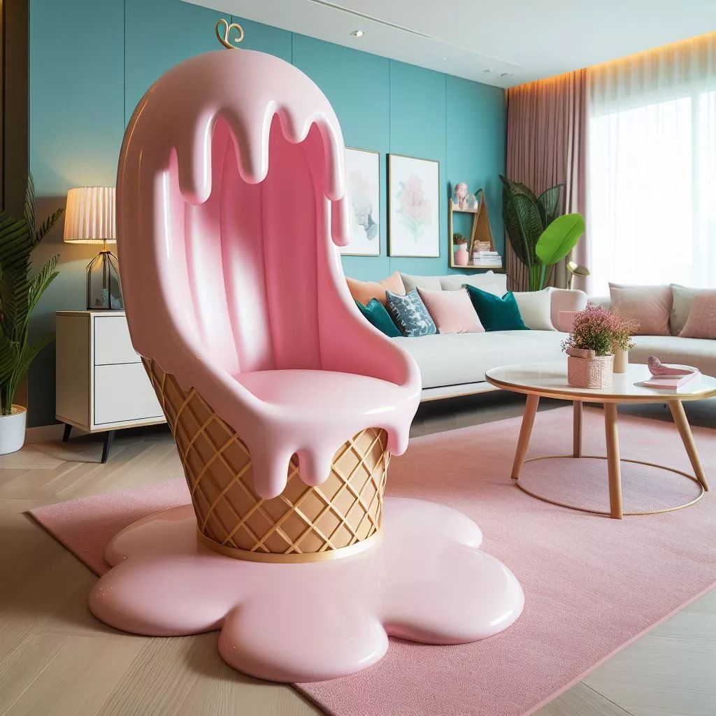 Tolili Ice Cream Chair Sculpture