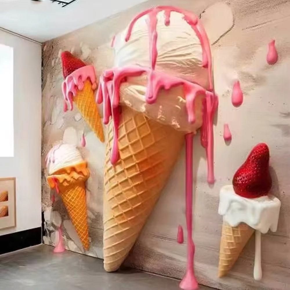 Tolili Melting Ice Cream Sculpture