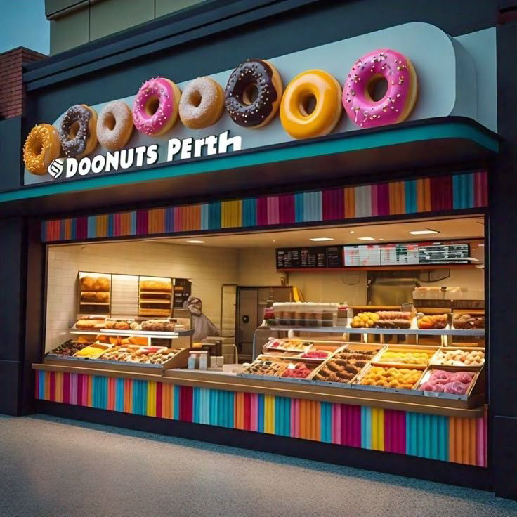 Fiberglass bakery storefront sign
