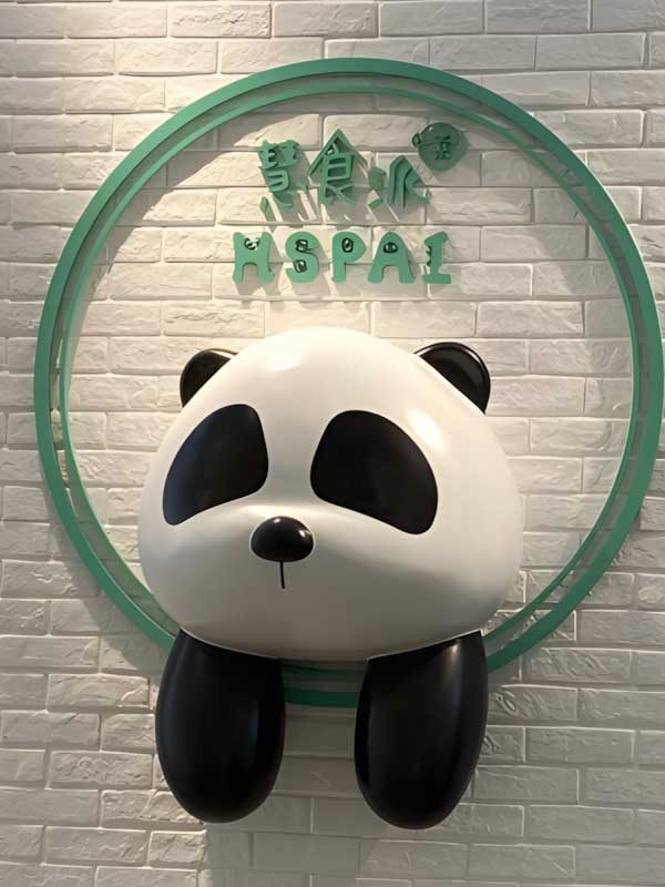 Custom Outdoor Restaurant Mascot Fiberglass Sculptures